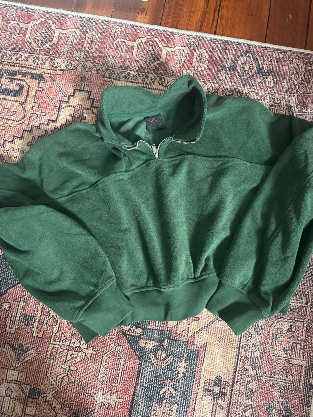 Jordan cropped Quarter-Zip